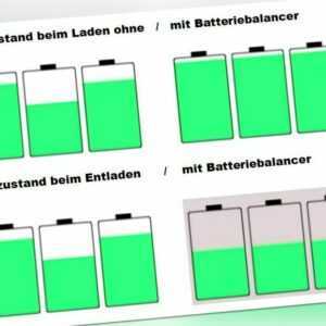 Batterie Balancer Equalizer HA12L für 6/9/12V Batterien Solar Kfz Camping DHL DE