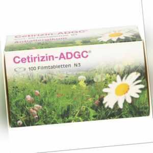 CETIRIZIN ADGC Filmtabletten 100 St PZN02663704
