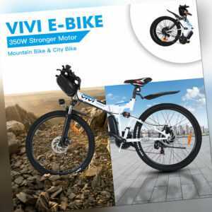 26 Zoll Elektrofahrrad Mountainbike Klapprad 350W E-Bike Faltrad citybike 25km/h