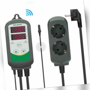 ITC-308WIFI Fernsteuerung Thermostat Heizen Kühlen Steckdose Temperaturregler CF