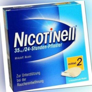 NICOTINELL 35 mg 24 Stunden Pfl.transdermal 14St PZN: 3764548