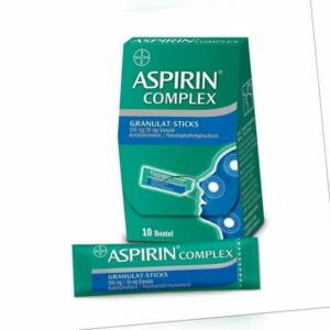ASPIRIN COMPLEX Direktgranulat 10 Granulat-Sticks, PZN 16781643