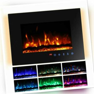 Elektrokamin Wandmontage Elektrokamin Wandkamin Kaminheizung elektrisch Flammen