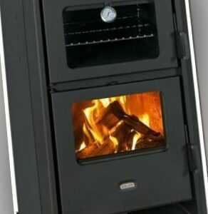 EEK A Kaminofen mit Backofen Prity FG D – 14kW + BIMSCHV II