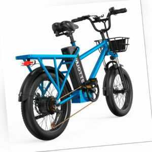 Elektrofahrrad Mountainbike E-Bike 20 Zoll Citybike 45km/h 500W Pedelec BP