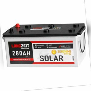 Solarbatterie 12V 280AH Versorgungsbatterie Wohnmobilbatterie 230Ah 250Ah 260Ah