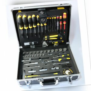 TECH-CRAFT Werkzeugkoffer 130 tlg. Heimwerker-Set Werkzeugtasche Werkstattkoffer