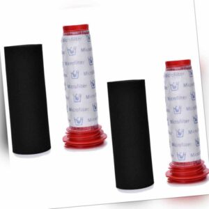 2 Stück Waschbare Filterset for Bosch Athlet BCH6L2560 BCH6L2561/Bosch BCH6ZOOO