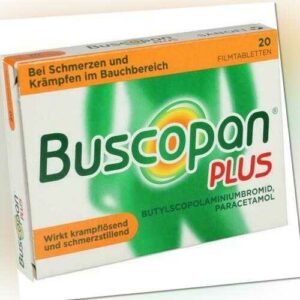 BUSCOPAN plus 20 Filmtabletten ,PZN 02483617