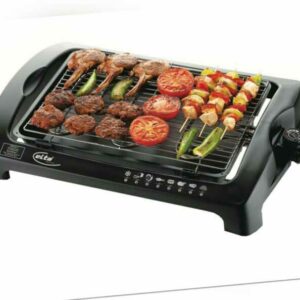 ELTA Elektrischer Grill 2000W BBQ Tischgrill Elektrogrill Gartengrill
