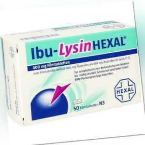 IBU-LYSINHEXAL Filmtabletten 50 St PZN 10333719