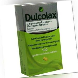 DULCOLAX Dragees magensaftresistente Tabletten 100 St PZN 7682089