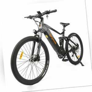 Accolmile 29" Electric Mountain Bike Full Suspension MTB 48V 750W BAFANG Motor