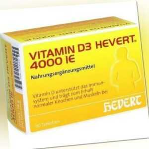VITAMIN D3 Hevert 4.000 I.E. Tabletten 90 St PZN 11295470