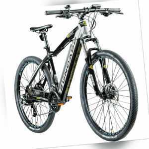 E Mountainbike 650B Pedelec 27,5 Zoll Zündapp Z801 E-Bike 21 Gang silber LGR