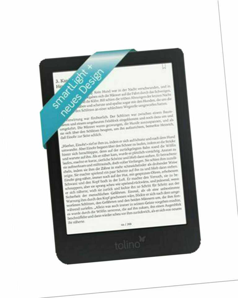 TOLINO shine 3   eBook Reader schwarz  *NEU&OVP*