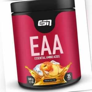 ESN EAA ESSENTIAL ENTHÄLT ALLE 8 AMINOSÄUREN + BCAAs  500g DOSE 35 PORTIONEN