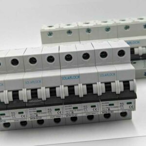 SolarLock MCB DC-Leitungsschutzschalter 10A-125A / 550VDC, 2 Polig, PV, Batterie