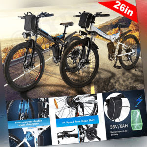 Damen/Mann E-Bike 26/20/14" Elektrofahrrad efahrrad Mountainbike Shimano Pedelec