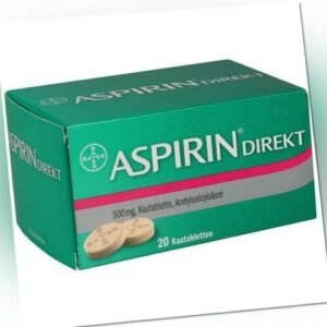 ASPIRIN Direkt Kautabletten 20 St PZN 4356254