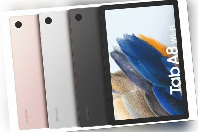Samsung Galaxy Tab A8 Android Wlan Tablet 32Gb WiFi 10,5 Zoll Grau Pink Silber ✅