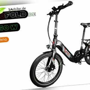 Ecofold BFH 400 E-Faltrad E-bike Pedelec Bafang Messe Klapprad camping Womo Mini