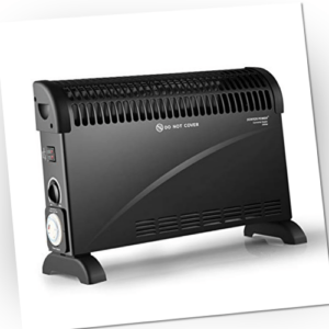 DONYER POWER Convector Radiator Heater 2000W Room Heating with Black