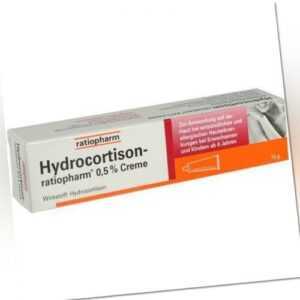 HYDROCORTISON-ratiopharm 0,5% Creme 15 g 09703298