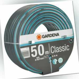 Gardena Gartenschlauch Classic 50 m 1/2 Zoll Wasserschlauch Nr.18010