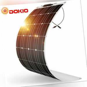 100w 18v Mono Flexibles SolarPanel Für Autobatterie/Wohnwagen/Camping/Zuhause