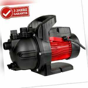 WALTER Gartenpumpe 600W, 30m Förderhöhe, Wasserpumpe, Brunnenpumpe