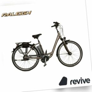 Raleigh DOVER IMPULSE ERGO XXL 2016 Aluminium E-City-Bike 2016 Grau Silber RH