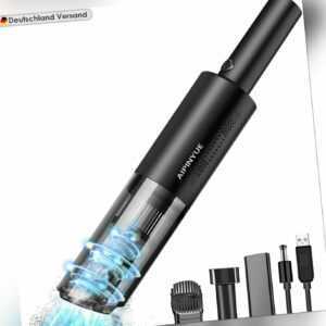 120W Auto Staubsauger 6000PA Kabellos Mini Home Handstaubsauger Starker Sog Akku