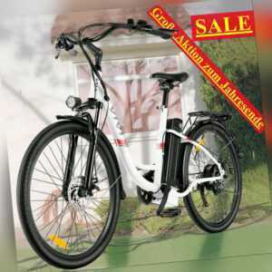 VIVI Elektrofahrrad 26''E-BIKE Retro E City bike 250W Pedelec Ebike 32km/h Sale#
