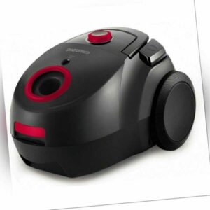 Grundig VCC 3850 A Staubsauger mit Beutel - Schwarz/Rot (GMS2710)