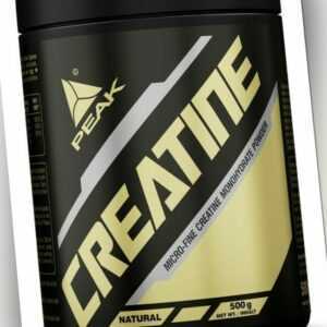 Peak Creatin Monohydrat Pulver / Creatine Monohydrate Powder 500 g Dose NEU OVP
