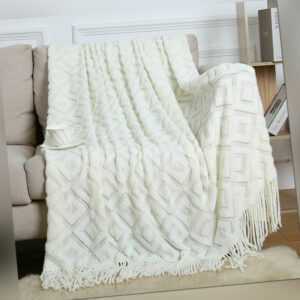 Wohndecke Couchdecke Decke Weich Strick Wolldecke Kuscheldecke