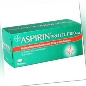 ASPIRIN Protect 100 mg magensaftresistente Tabletten 98 St PZN 6706155