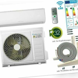 Split Klimaanlage 18000BTU 5,1kW WiFi R32 Klima Klimagerät Komplettset Mod. XA91