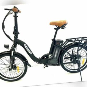 ALUMINIUM E-BIKE PEDELEC 20" DAMEN KLAPPRAD 7 GANG 25 KM/H ANFAHRTASSIST 6 KMH