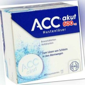 3x ACC akut 600 Brausetabletten 40 St PZN: 520917