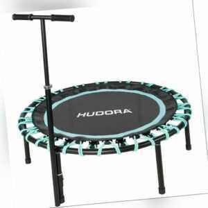 Hudora Trampolin Sky 110cm Minitrampolin Fitness Jumpingtrampolin Schwarz Türkis