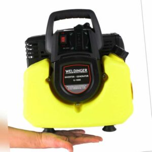 WELDINGER G-1000 Inverter-Stromgenerator im Taschenformat / 8,5 kg 2-Takt 1000 W