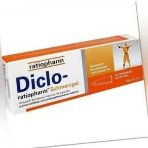 DICLO RATIOPHARM Schmerzgel 100 g PZN 4704206