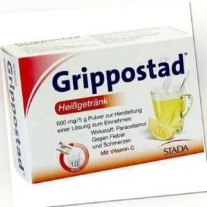 3x GRIPPOSTAD Heißgetränk Pulver 10 St PZN: 4548551