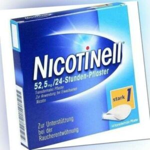 NICOTINELL 52,5 mg 24 Stunden Pfl.transdermal 14 St PZN 3764577