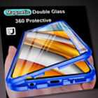 360° Magnet Glas Hülle Xiaomi Redmi Note 10 4G Handy Schutz Tasche Panzer Case