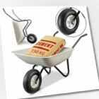 STAHLWERK Schubkarre Bauschubkarre Gartenschubkarre Transportkarre 150 kg 65 l