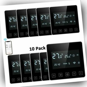 20/10-Pack Digital WIFI Thermostat Raumthermostat FußBodenheizung Programmierbar