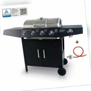 Gasgrill Gas Grill BBQ Barbecue Gartengrill Grillwagen Standgrill TÜV